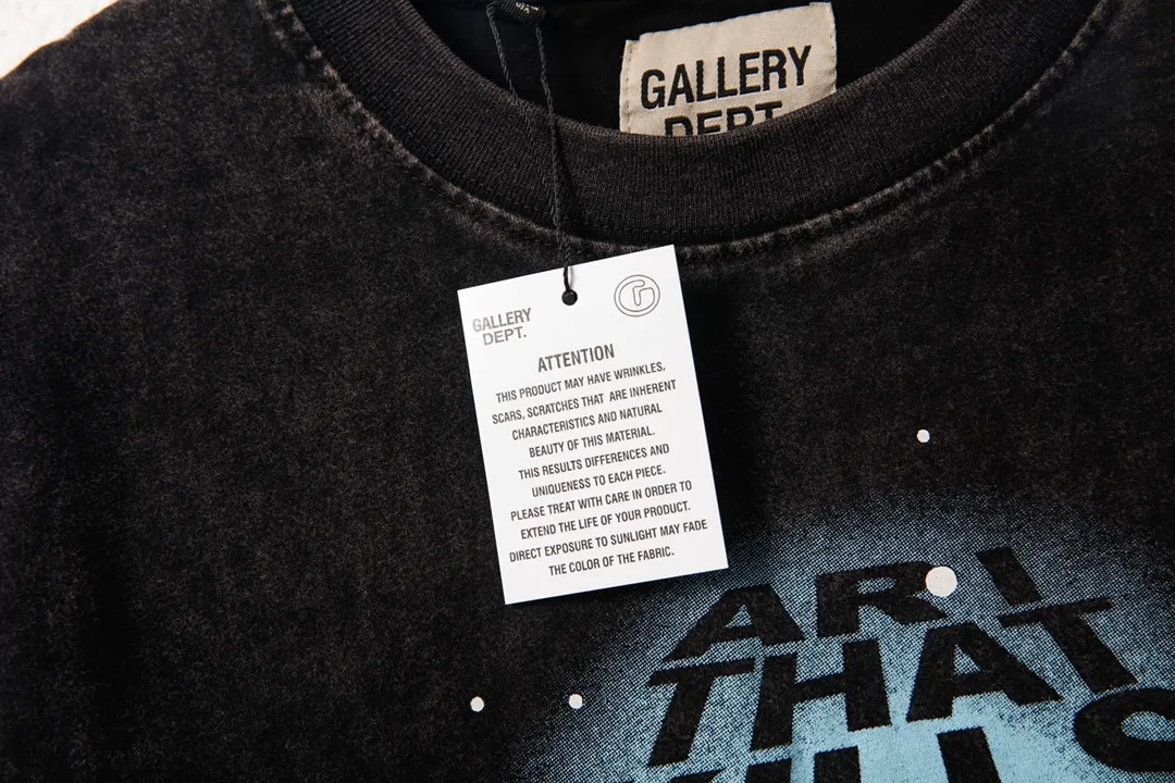 GALLERY. DEPT new short-sleeved T-shirt Style number: D2331 P116 Color: Black Size: S M L XL